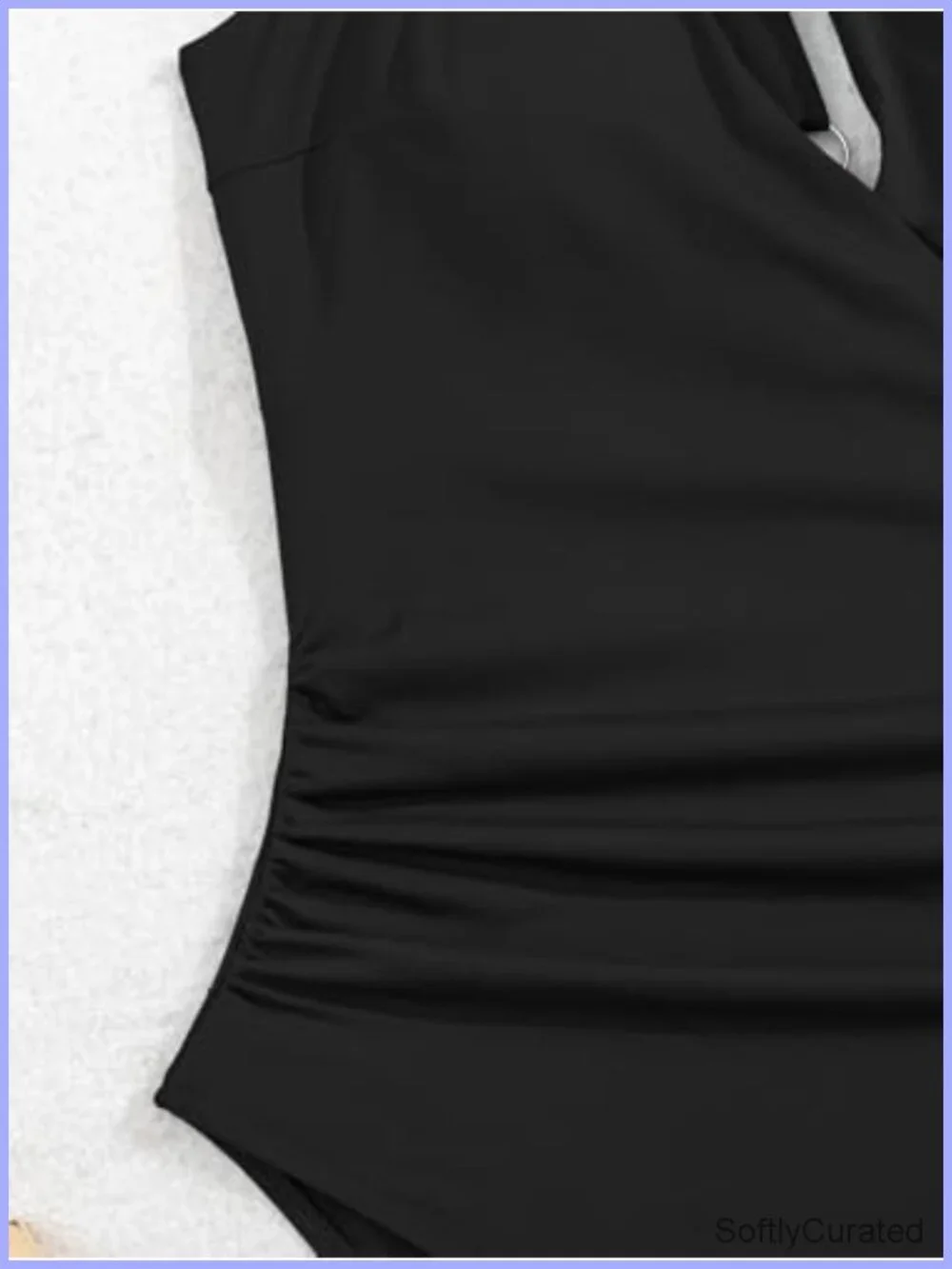 One Shoulder One Piece Swimsuit Cutout Tummy Control Bathing Suit